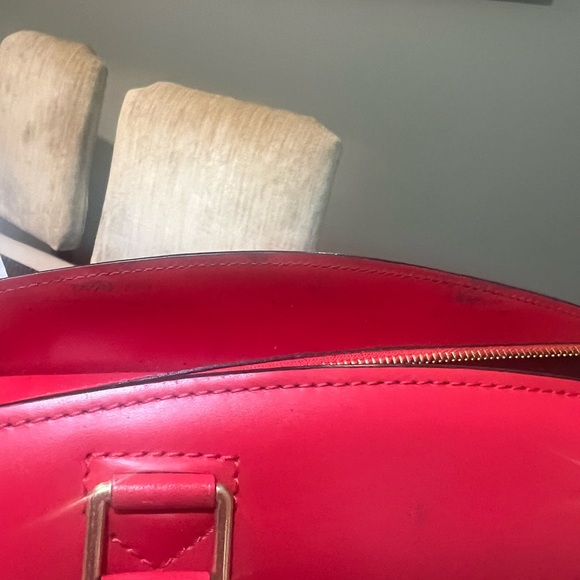 LOUIS VUITTON | Riviera epi leather | Red Bag | update: zipper fixed! - Picture 10 of 16